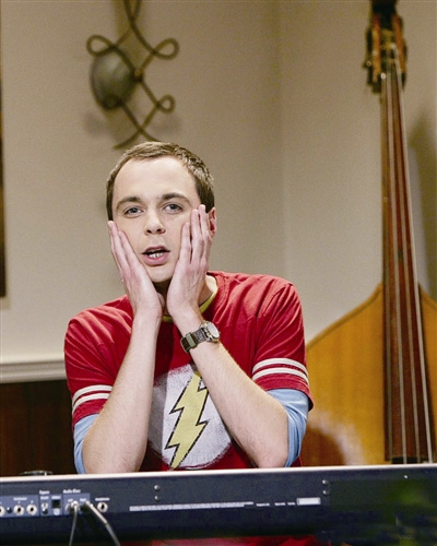 霍金客串《生活大爆炸》 "拼智商"与谢耳朵"大吵"(2)