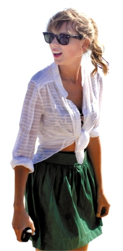 泰勒·斯威夫特恋上肯尼迪后代家中亲吻拥抱(图)