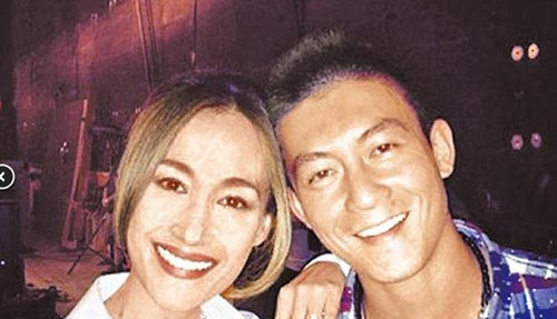 陈冠希晒与MaggieQ贴头照赞其冷艳互动暧昧(图)