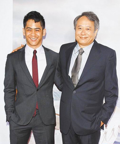 的奇幻漂流》后天在美,台同步上映,日前他带小儿子李淳在洛杉矶跑宣传