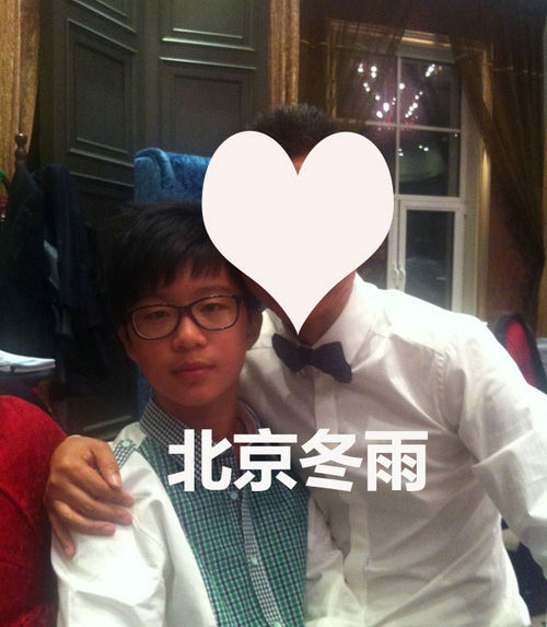 范冰冰亲弟弟清秀近照曝光 自幼就读贵族学校(图)