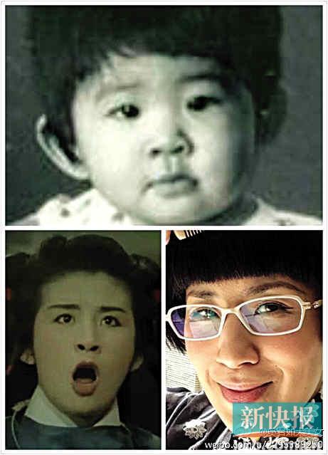 吴君如微博晒旧照:我应该是没有整容过(图)