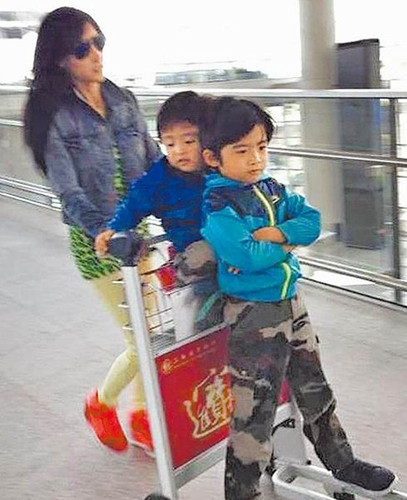 曝张柏芝向谢霆锋要生活费拿到钱后失联(图)