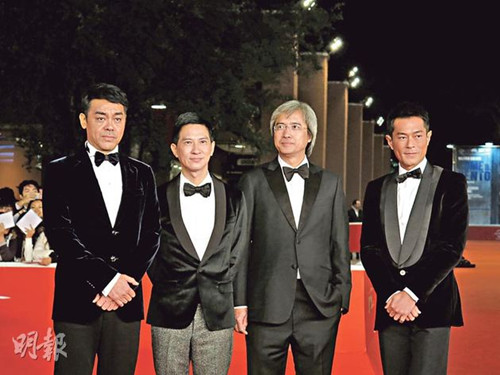 《扫毒》罗马影展闭幕刘青云张家辉泛泪光(图)