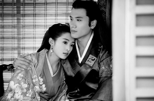 《兰陵王妃》热拍张含韵首演古装女主角(图)