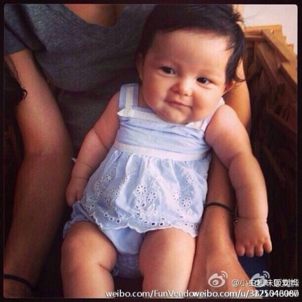 刘烨给吴彦祖女儿“差评”:亚洲基因不明显(图)