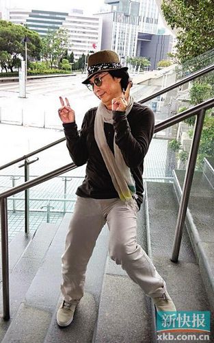 刘松仁不惧绯闻大方承认与马赛有联络(图)