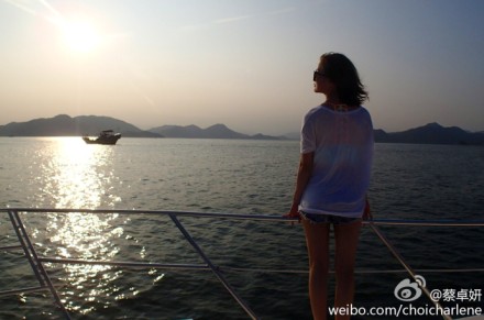 阿sa想长住海边网友示意陈伟霆买海景房(图)
