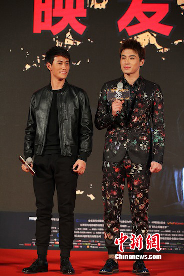 彭于晏井柏然"基情"被调侃 王珞丹:他俩是亮点(图)(5)