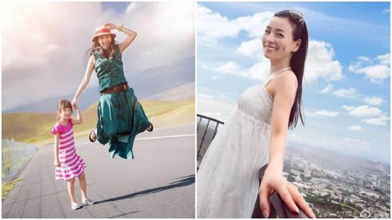 张庭坦言女儿学习压力大:竞争激烈,不拼不行(图)