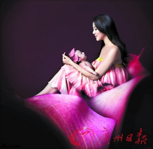 “千亿媳妇”徐子淇带儿子做慈善分享珍贵照片(图)