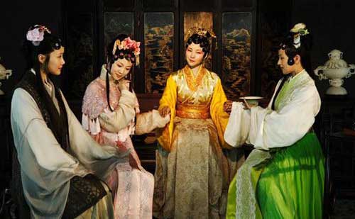 新红楼再公布一批定妆照 "元迎探惜"亮相(组图)