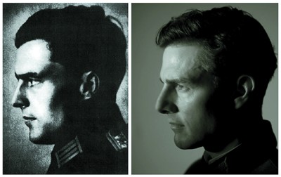 阿汤哥和史陶芬博格(左)的侧面极为相似