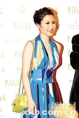 "赌王"女儿何超云努力纤体 霍启文发力追求(图)