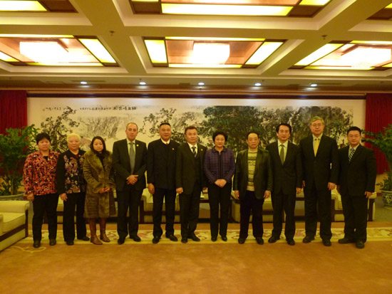 李海峰会见澳大利亚中澳企业家联合会会长王炳祥