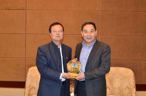 肯尼亚侨领访问皖 愿促安徽与东部非洲友好交往