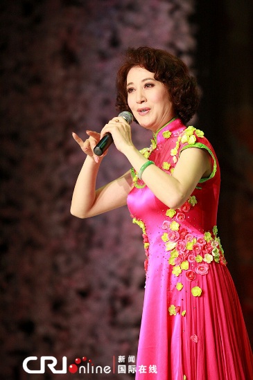 京剧表演艺术家于兰演唱《贵妃醉酒》选段.摄影:任杰