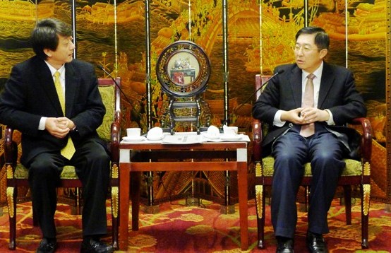 乔卫会见日本侨团冀为促进中日关系贡献力量