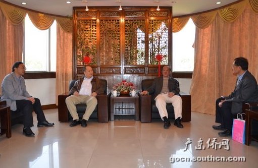广东侨办主任会见危地马拉侨领冀加深合作交流